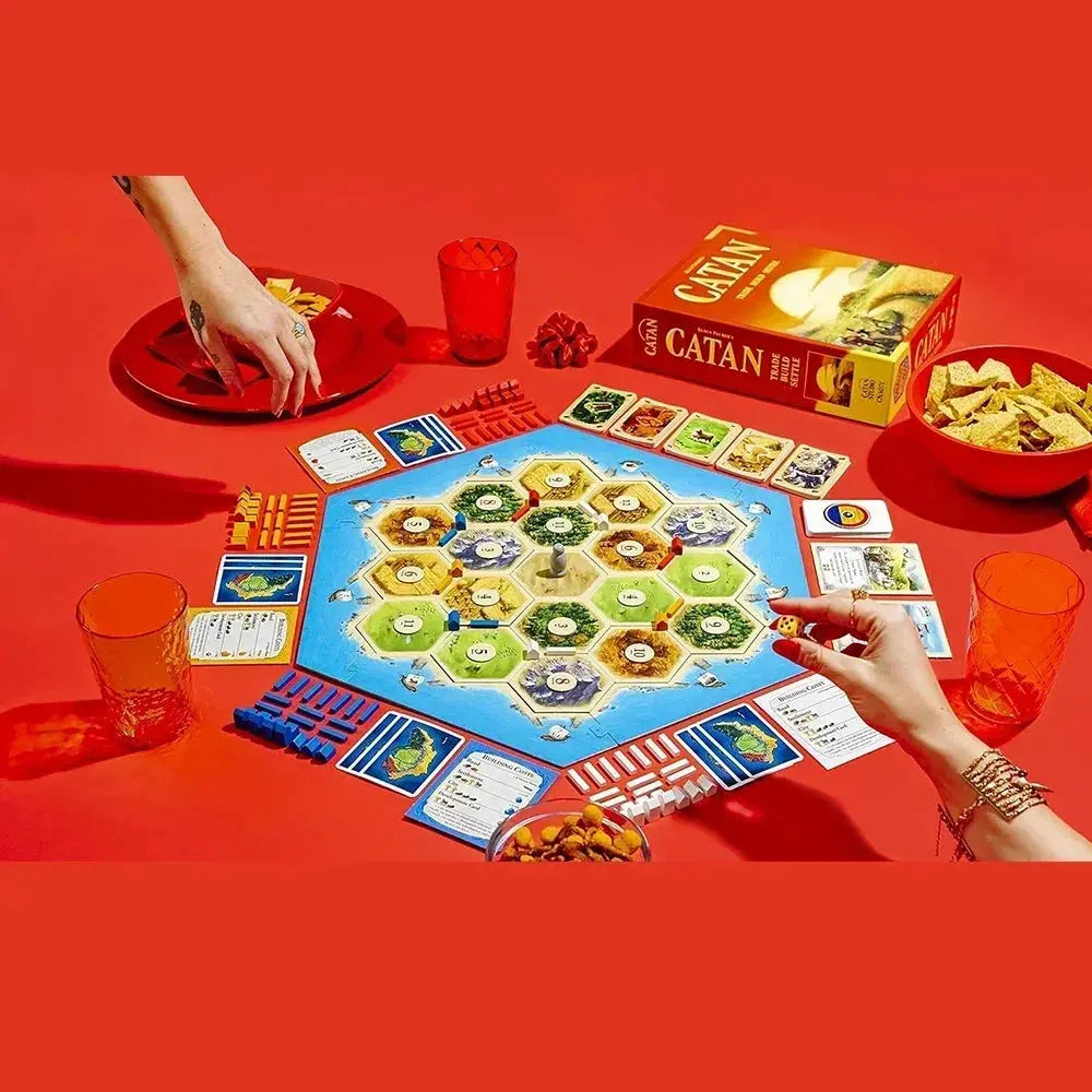 Catan-Inspired Puzzle Board Game – Fun Strategy Game for Family & Parties ClickncarryMart