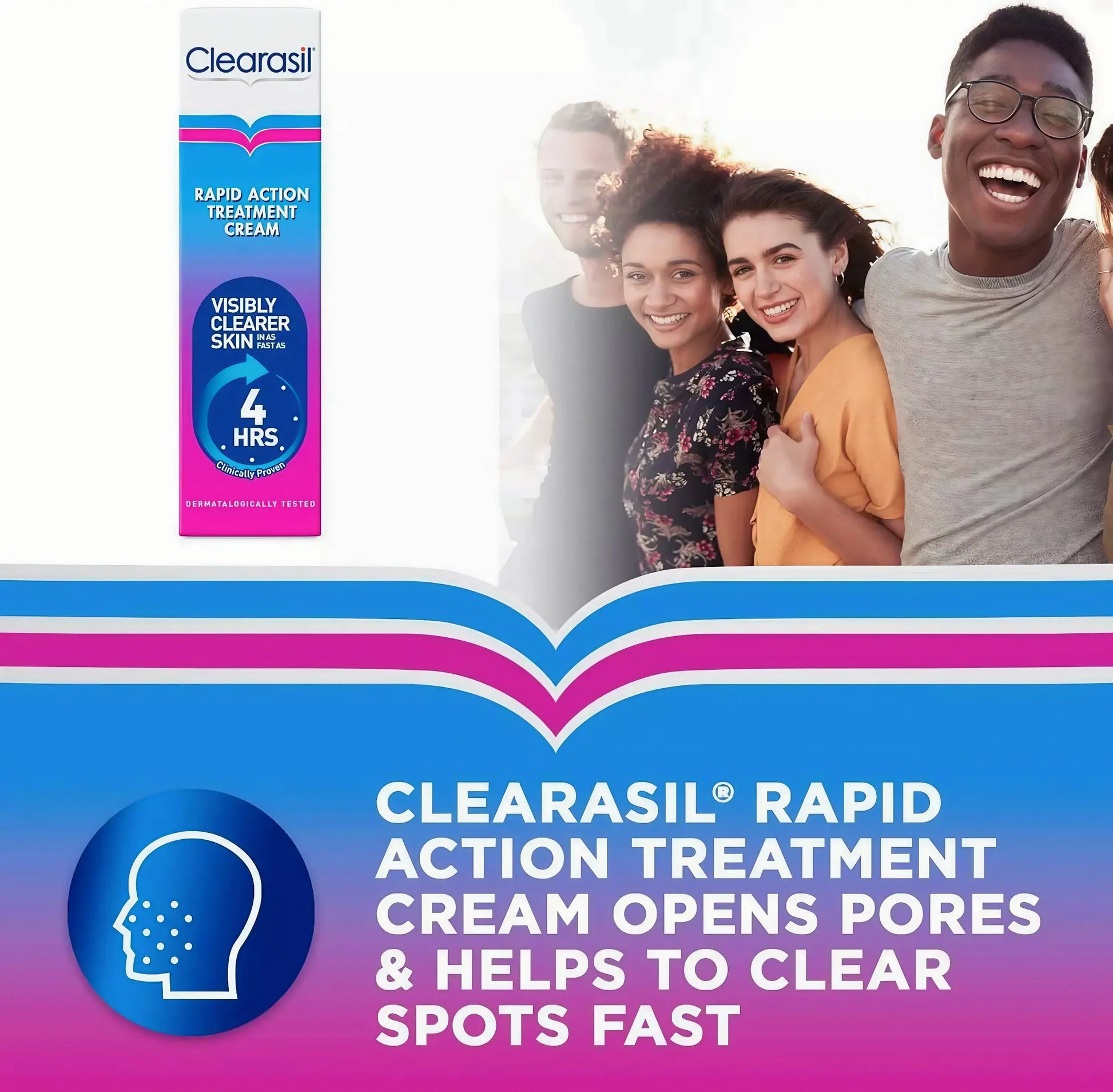 Clearasil - Ultra Rapid Action Clarifying Cream 25ml ClickncarryMart