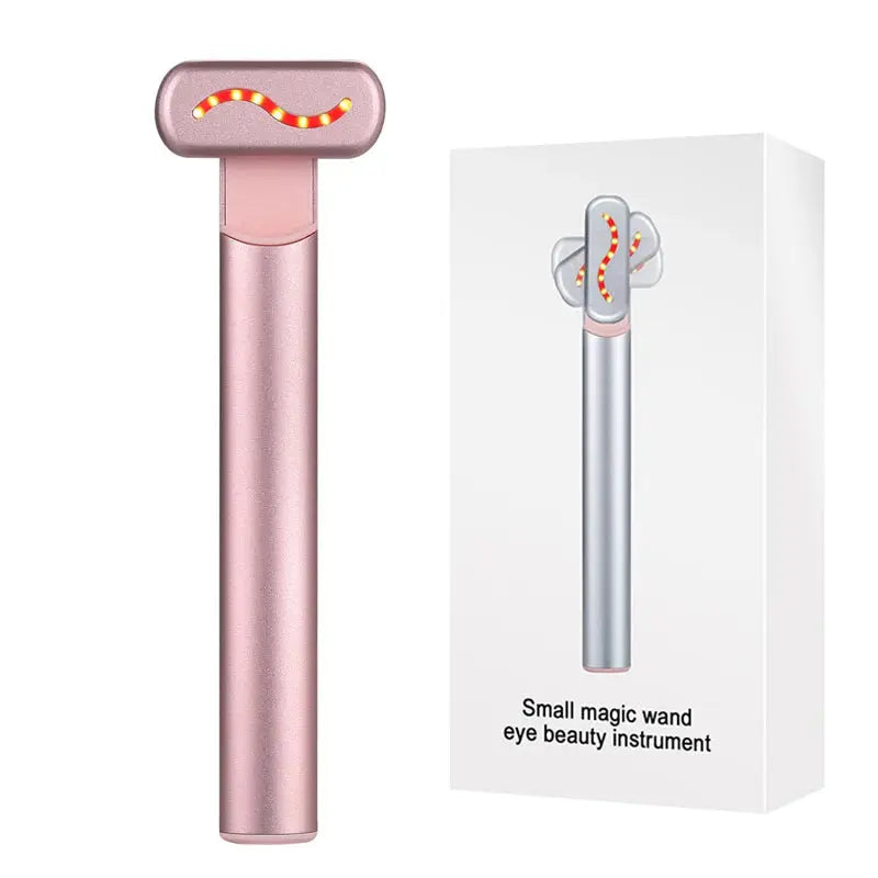 EMS Microcurrent Face Lifting Device – Red Light Therapy, Anti-Wrinkle & Skin Tightening Wand for Eye, Neck & Facial Care ClickncarryMart