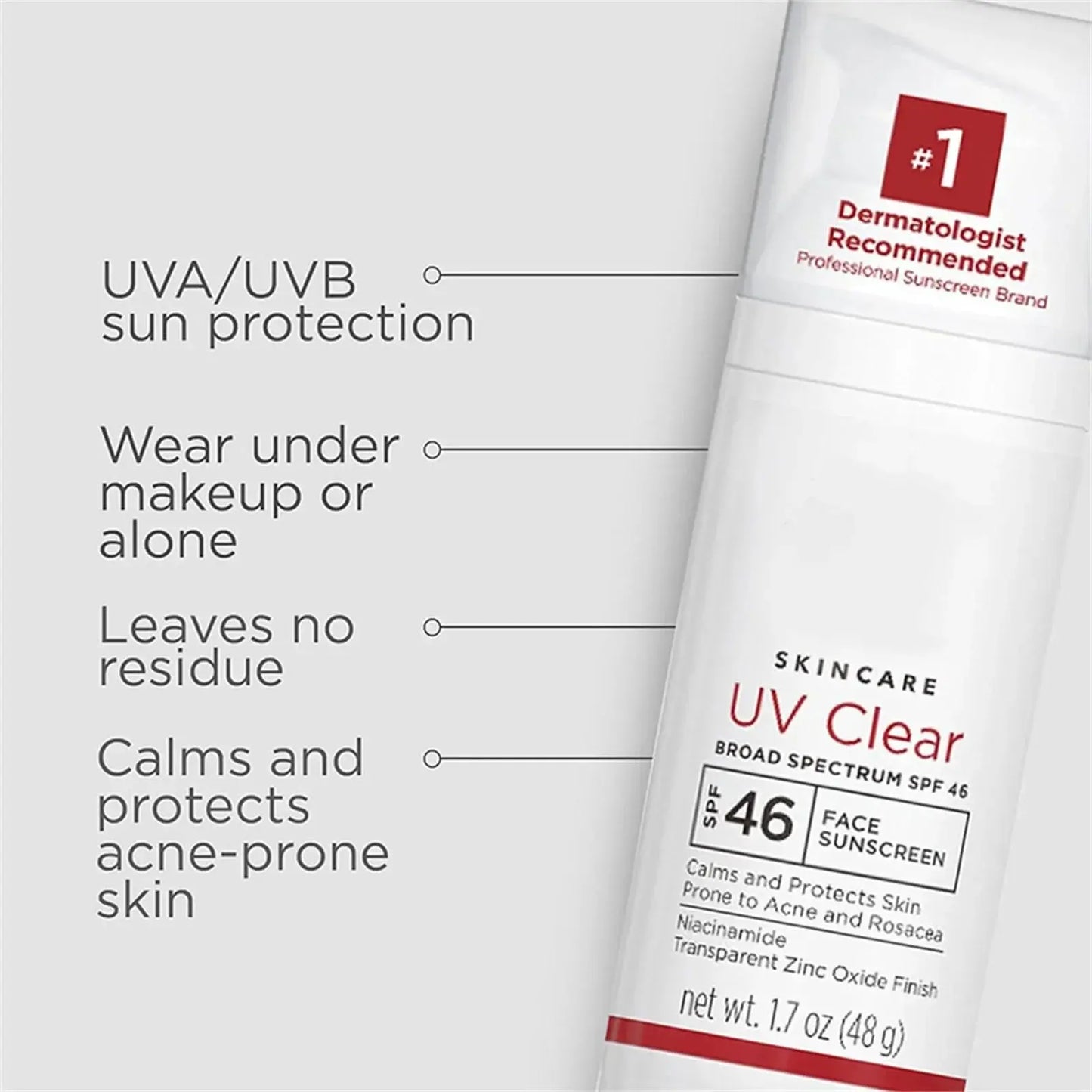 EltaMD UV Clear SPF 46 – Oil-Free Facial Sunscreen for Sensitive, Acne-Prone & Hyperpigmentation Skin ClickncarryMart