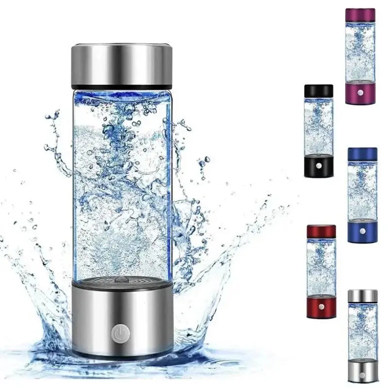 Electric Hydrogen Water Bottle – Portable H2 Generator for Alkaline, Antioxidant-Rich Water