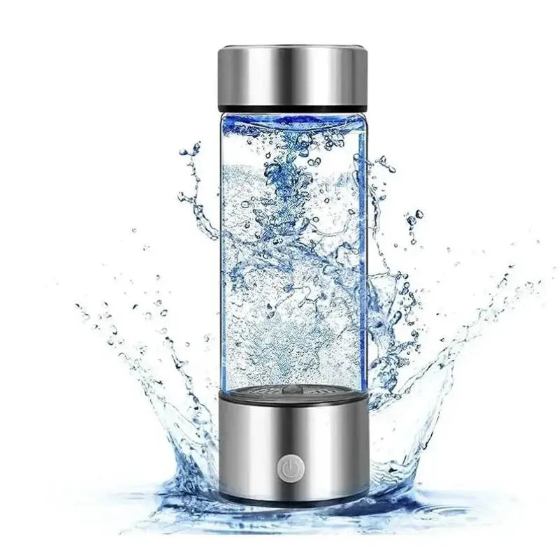 Hydrogen Water Bottle – Portable Electric Hydrogen Water Generator | Rechargeable H2 Bottle for Alkaline, Antioxidant-Rich Water ClickncarryMart