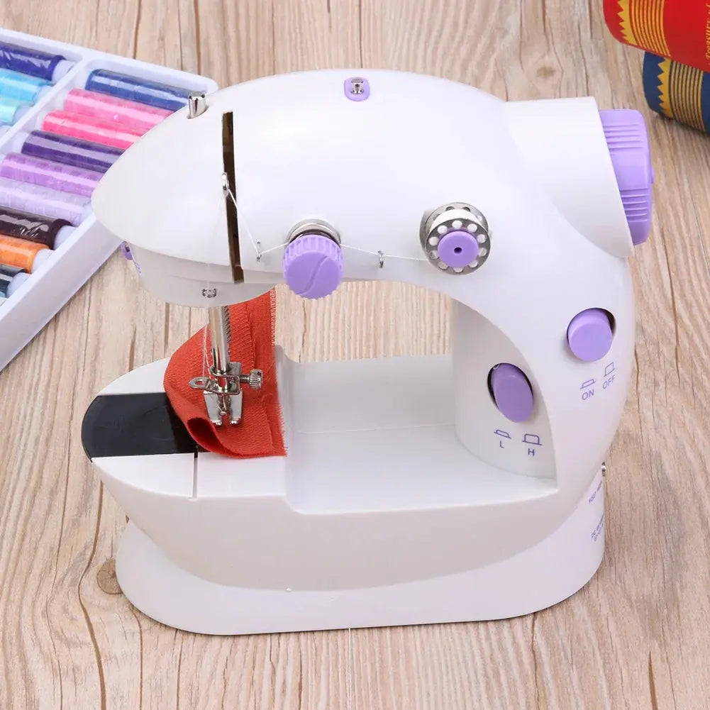 Electric sewing machine with multiple stitch modes for DIY sewing projects