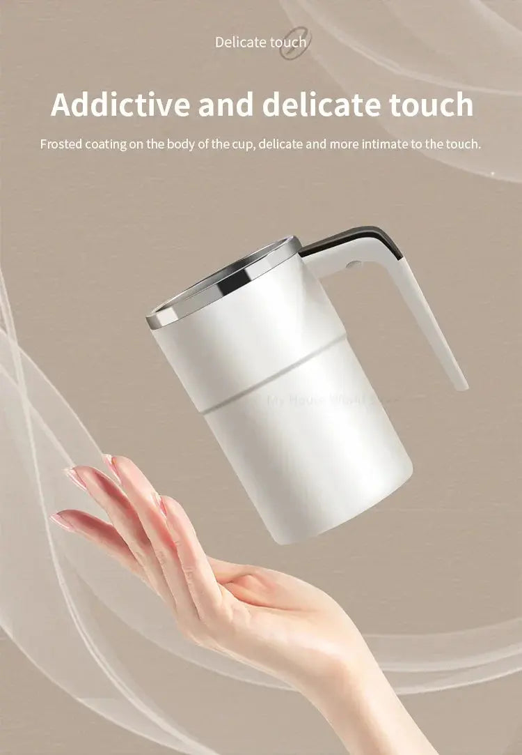 Rechargeable Self-Stirring Mug – Automatic Magnetic Coffee Mixer ClickncarryMart